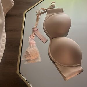 Strapless Cream Bra